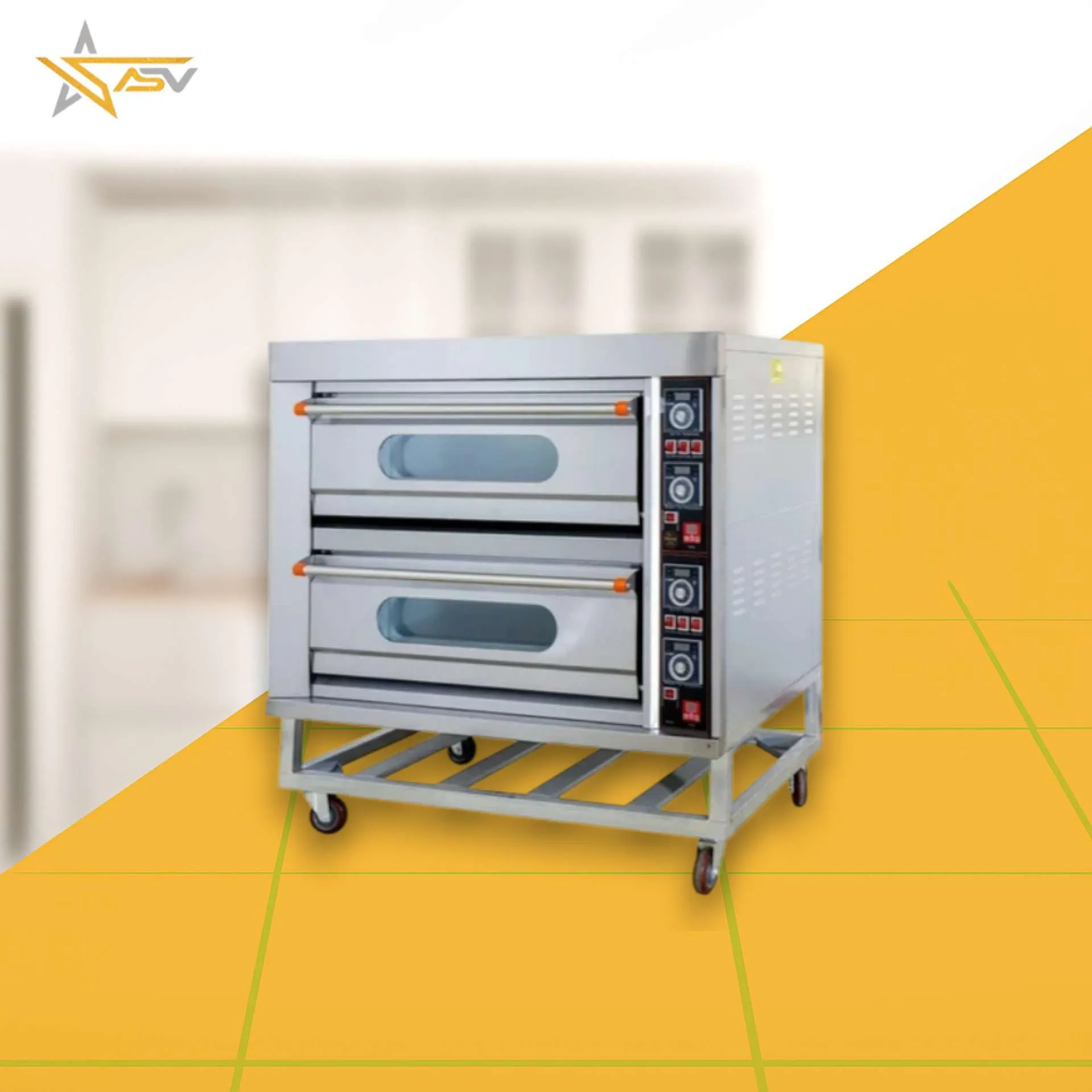 Double Deck Pizza Oven