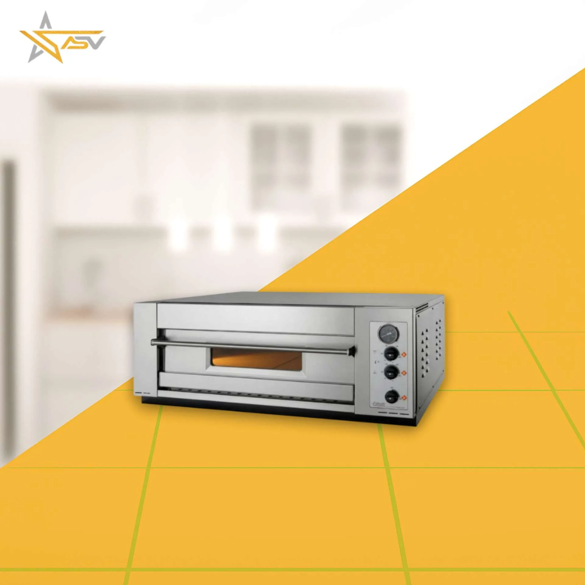 Single Deck Pizza Oven